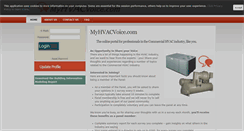Desktop Screenshot of myhvacvoice.com